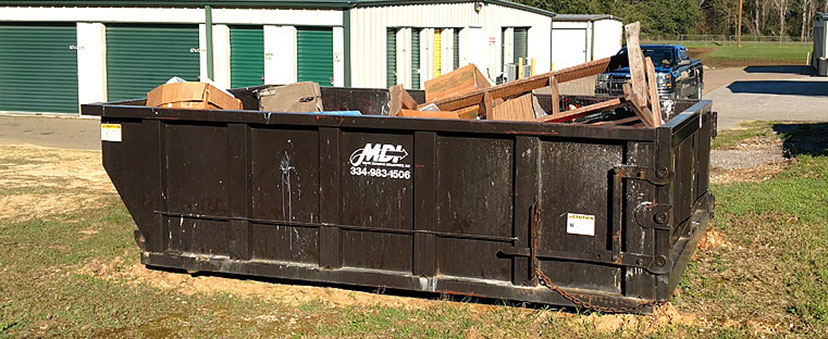 12-yard-mdi-rolloff-container-828 MDI 12 cubic yard roll-off container on site