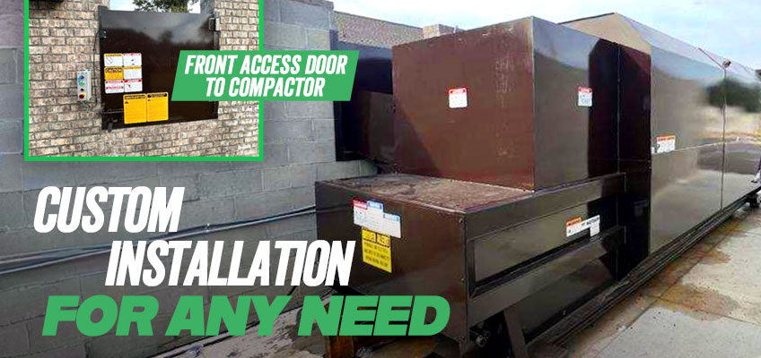 custom-compactor-installation Custom installed MDI compactor.